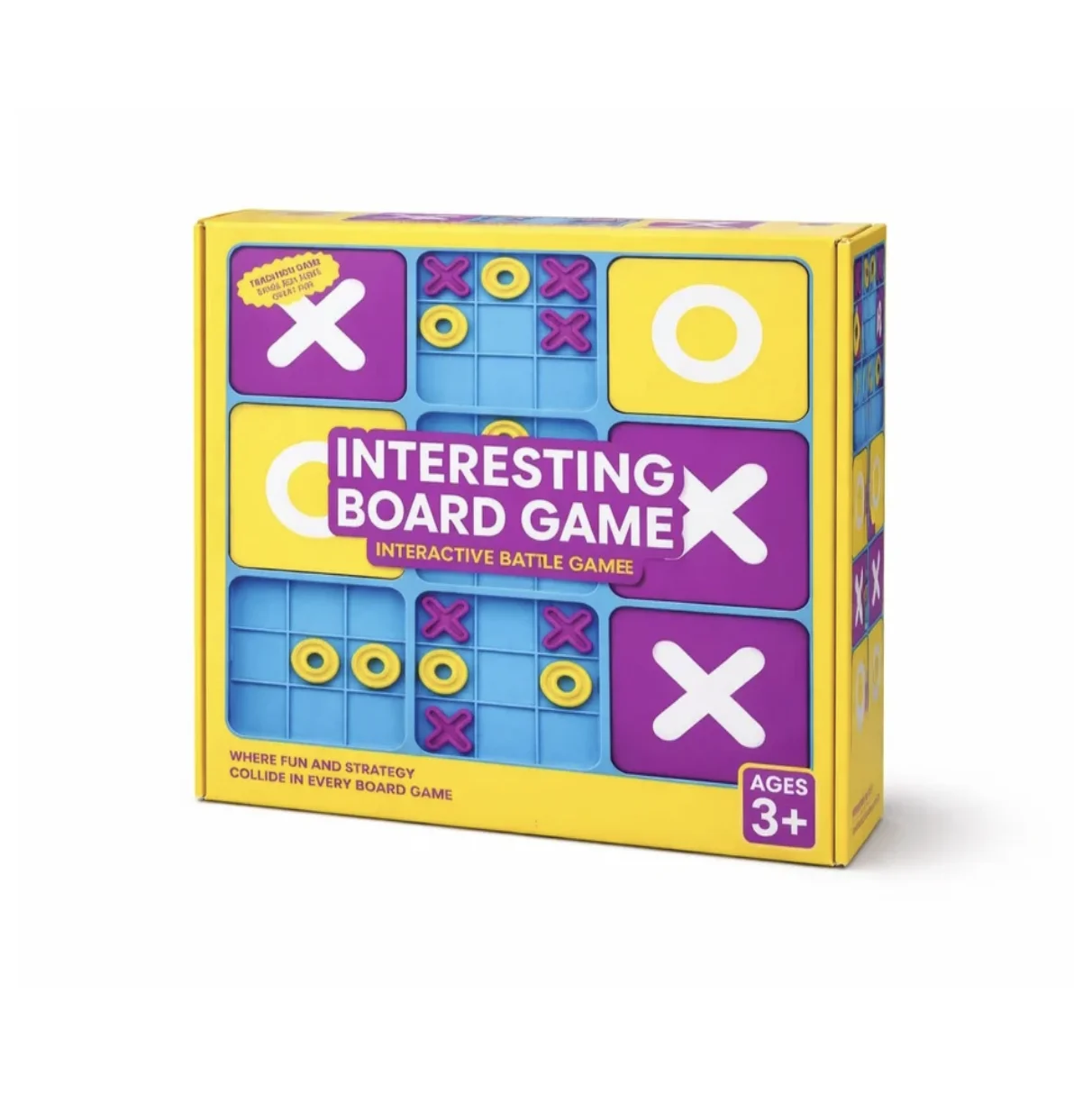 Interesting Board Game (Tic tac toe)